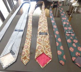 Authentic silk ties 1950s and 1960s - Αυθεντικές μεταξωτές γραβάτες της δεκαετίας του 1950 και 1960 - 3