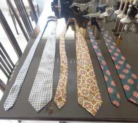 Authentic silk ties 1950s and 1960s - Αυθεντικές μεταξωτές γραβάτες της δεκαετίας του 1950 και 1960 - 1
