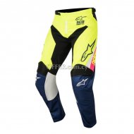 ALPINESTARS YOUTH RACER SUPERMATIC PANTS   White  Blue - 1