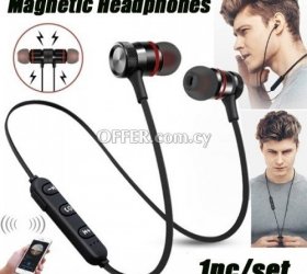 Hightech Bluetooth Magnetic Headphones - 1