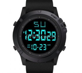Hightech Waterproof Watch with Display BS Black - 1