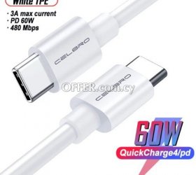 Type C to Type C Cable Charge & Sync 1M - 1