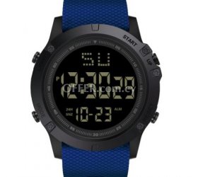 Hightech Waterproof Watch with Display BS Blue - 1