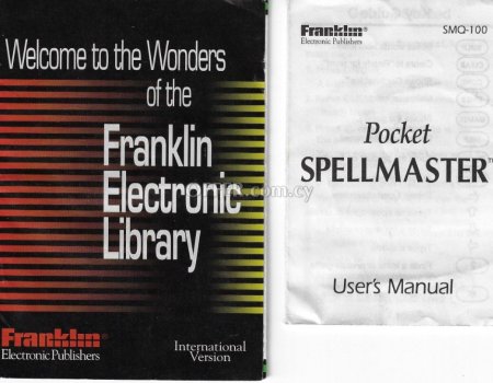Free 16 page user's manual with SpellMaster SMQ-100 - 3