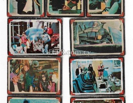 Very rare 57 years old Batman cards 1966 - Πολύ σπάνιες κάρτες Batman 57 ετών 1966