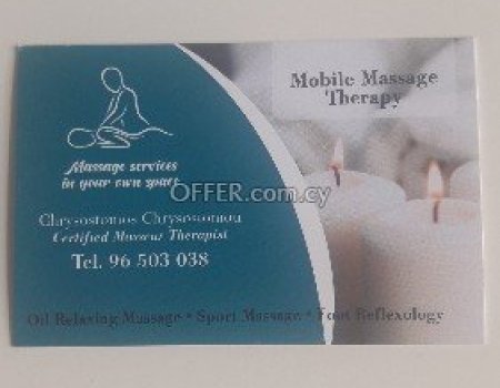 MALE MASSAGE THERAPIST IN PAPHOS - 5