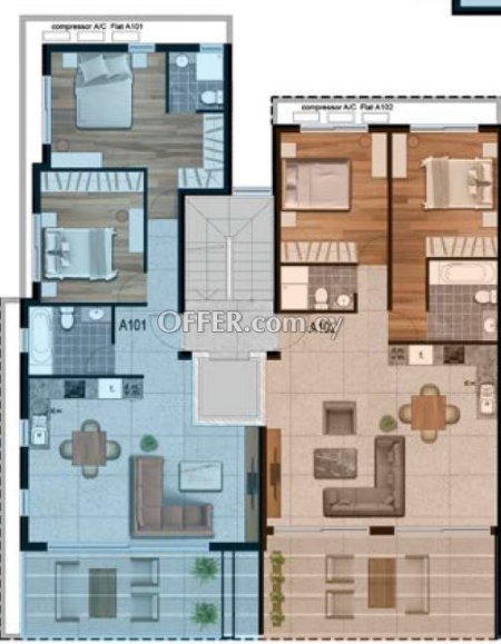 New For Sale €237,000 Apartment 2 bedrooms, Leivadia, Livadia Larnaca - 3