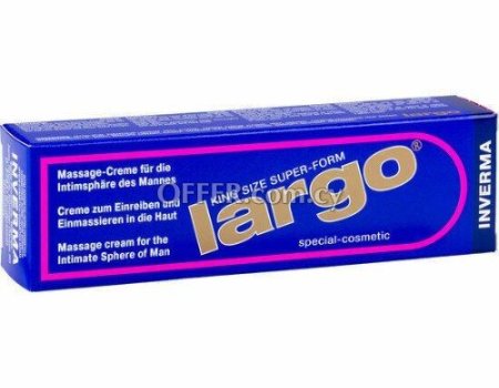 Inverma Largo Erection Enhancer Cream for Male Growth Faster King Size 40ML - 1