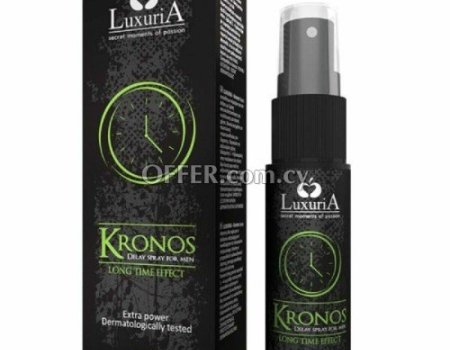 Kronos Time Sex Delay Spray for Men Premature Ejaculation Last Longer 20ML - 1