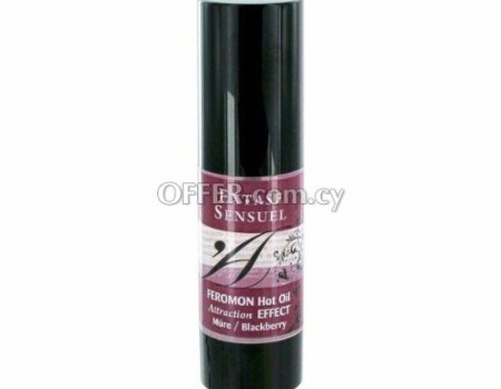 Pheromones Massage Hot Oil Attraction Extase Edible Blackberry 1fl oz/30ml - 1