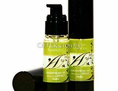 Pheromones Massage Hot Oil Attraction Extase Edible Mojito 1fl oz/30ml - 1