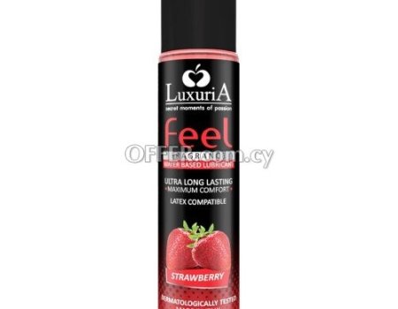 Lubricant Luxuria Feel Fruits Flavoured Water Based Ultra Long Lasting - 1