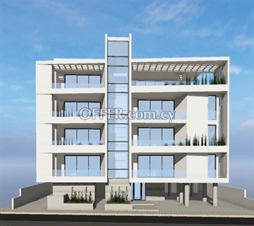 2 Bedroom Large Penthouse  In Lykavitos Area, Nicosia - With Roof Gard