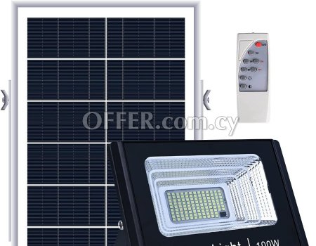 Professional Solar Flood Light 100W IP67 - 1