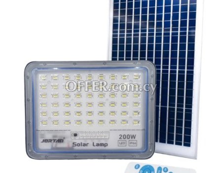 Professional Solar LED Flood Light Jortan 200W IP66 - 1