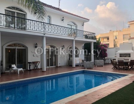 For Sale, Five-Bedroom plus Office Room Detached House in Makedonitissa