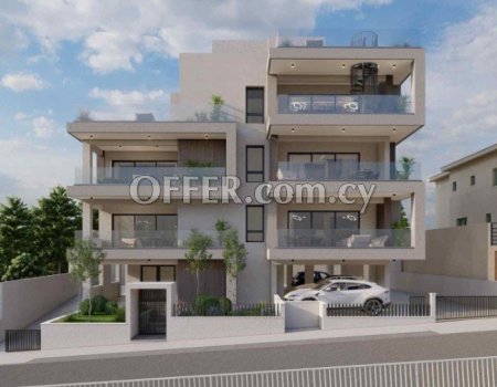 Under construction 2 bedroom modern apartment in Limassol with Unlimited view - 4