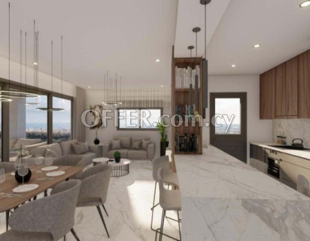Under construction 2 bedroom modern apartment in Limassol with Unlimited view - 1
