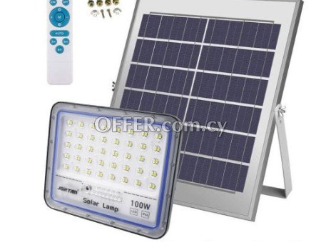 Professional Solar LED Flood Light Jortan 100W IP66 - 1