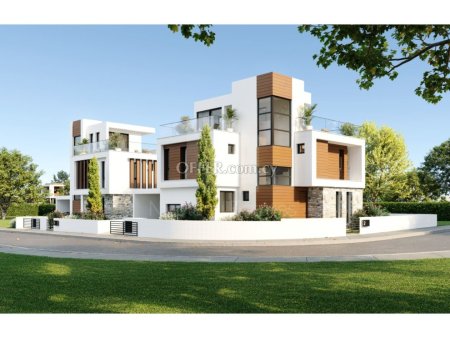 New five plus one bedrooms villa in Oroklini area of Larnaca