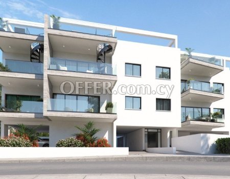 Under-construction 2 Bedroom Penthouse apartment with Roof-Garden in Erimi