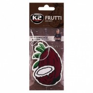 K2 FRUTTI CAR AIR FRESHNER COCONUT - 1