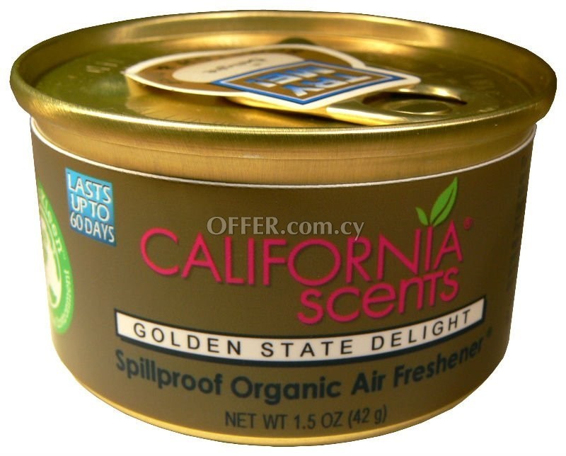 California Scents Car Scents Golden State Delig