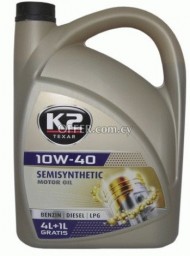 K2 10W-40 SEMISYNTHETIC 5 LT