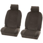 CARPOINT SEAT COVER FRONT DENVER BLACK - 1