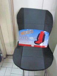 PERALIANE MEXICO  LEATHER SEAT CUSHIO  GREY-BLACK