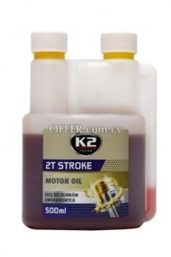 K2 2 STROKE MOTOR OIL RED 500ML