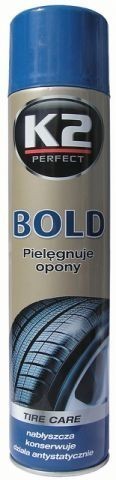 K2 BOLD TIRE CARE SPARY 600ML