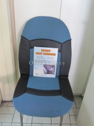 SPORT SEAT CUSHION;BLUE-GREY