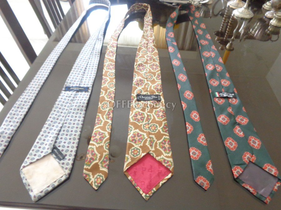Authentic silk ties 1950s and 1960s - Αυθεντικές μεταξωτές γραβάτες της δεκαετίας του 1950 και 1960 - 2