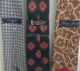 Authentic silk ties 1950s and 1960s - Αυθεντικές μεταξωτές γραβάτες της δεκαετίας του 1950 και 1960 - Подлинные шелковые галстуки 1950 и 1960