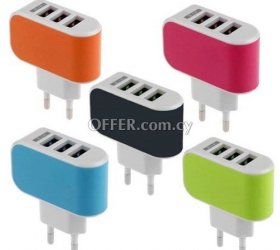Multiport usb wall charger 3 ports