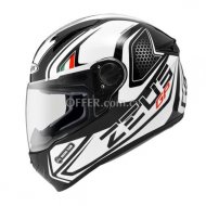 ZEUS ZS811  Helmet Solid  Black AL3 Design - 1