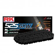 RK High Performance XWRing Chain  Black 525 x 124 Link