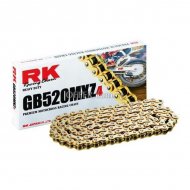 RK MOTOCROSS RACING CHAIN GOLD 520 x 120 Link - 1