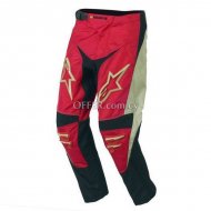 Alpinestars Youth Racer Pants     Red  White - 1