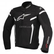 ALPINESTARS TGP PLUS R V2 JACKET Black White - 1