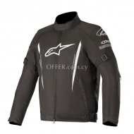 Alpinestars Gunner v2 Waterproof Jacket   Black White - 1