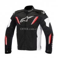 Alpinestars TGP R Waterproof Jacket   Black   White      Red - 1