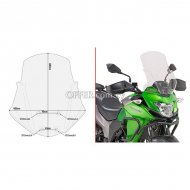 Givi D4121ST Specific Screen for KawasakiVersysX 300 17   18