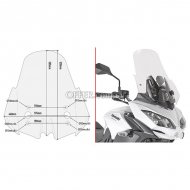 Givi D4122ST Specific Screen for Kawasaki Versys 650 15   18