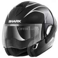 Shark Evoline Series 3 Starq Mat  Helmet    BlackSilver