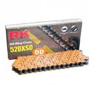 RK Heavy Duty XRing Chain   Orange  520 x 120 Link