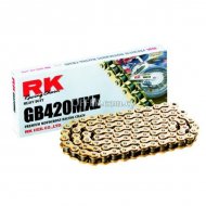 RK MOTOCROSS RACING CHAIN GOLD 420 X 126 LINK - 1