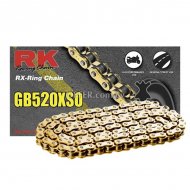 RK Heavy Duty XRing Chain Gold 520 x 106 Link