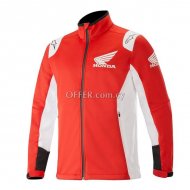 Alpinestars Honda Softshell Jacket     Red